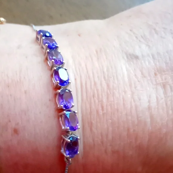 AMETHYST BOLO BRACELET - Picture 3 of 9